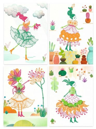 Design by Flower Girls Stempelkollektion, Mehrfarbig (38741)
