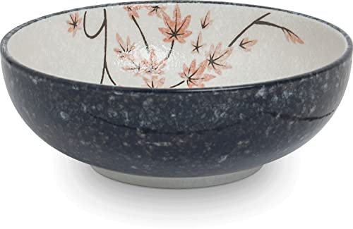 Yoaxia ® - [ mepuru Schale Ø20 cm/H 7,4cm Reisschale/Suppenschale/Nudelschale aus Japan
