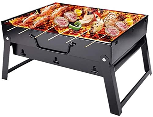 Grilles de barbecue sur pied Barbecue portable Grille de charbon de bois pliante Mini grilles de barbecue
