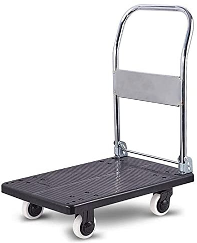 SnamicE Chariot à Main, Chariots Utilitaires, camions à Plate-Forme, Chariot Pliable avec Roues, Chariot Pliable et Robuste, 72 x 46 cm,72x46cm