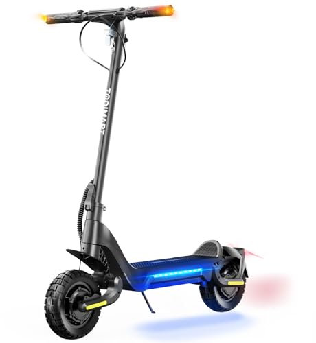 TODIMART X5 Patinete Eléctrico Adultos, 800W de Potencia, Autonomía 75-80KM,48V/18.2Ah Batería, Doble Frenos de Disco/Plegable Scooter Electrico con App