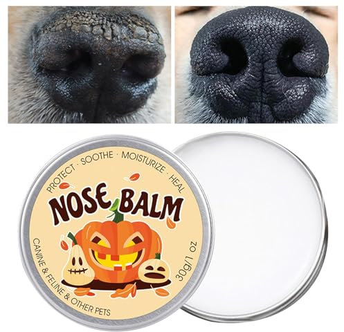 Hunde-Nasenbalsam, natürlicher Hundepfotenbalsam, beruhigender Nasenbalsam, natürliche Nasenfeuchtigkeitscreme und Heilcreme für trockene Nase
