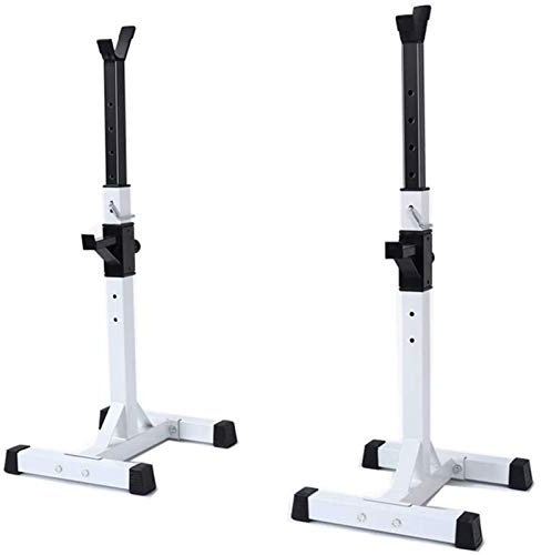 GIGBIRD Klimmzugstangen Langhantelständer für Herrenfitness Kniebeugenständer Krafttrainingsständer Bankdrücken Multifunktionsregal Heim-Fitnessstudio Regale Anzeige