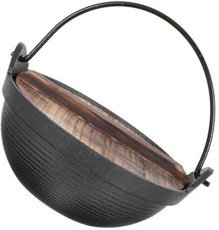 Hemobllo Marmite Japonaise Pour Cuisson Marmite De Cuisine Avec Couvercle Pour Fondue