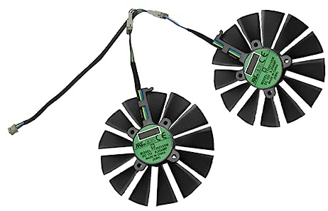 DIYEAH Remplacement de Ventilateur pour Carte Graphique de Ventilateur Broches pour Refroidissement
