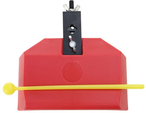 Schlagzeugglocken, Musik-Kuhglocken, hoher und niedriger Ton, Schlagzeugklopfer, Cowbell Clapper, Percussions-Instrumente, Percussions-Instrumente für Erwachsene