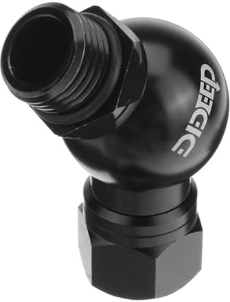 Generisk roterande slangadapter – 360° flexibel dykanslutning, lätt andningsregulator | slangadapter för andningsregulator andra nivån för undervattensundervattensundersökning, videoinspelning och