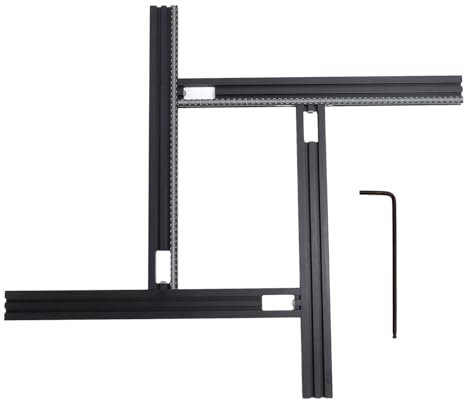 Kit de jonction de rail de guidage pour le travail du bois, ensemble de rails de scie circulaire, rail coulissant réglable de 500 mm avec règles d'échelle, rail de guidage en