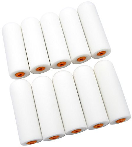 10pz Spugna Rulli per Verniciare Spazzola Uniformemente Liscio Pittura Strumento