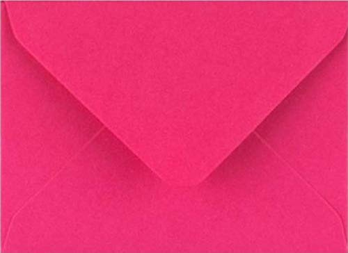C5 Fuchsia Rosa C5 Färgade Kuvert för A5 Gratulationskort Bröllopsinbjudan Hantverk 162 x 229 mm - Förpackning med 20 kuvert (Fuchsia Rosa)