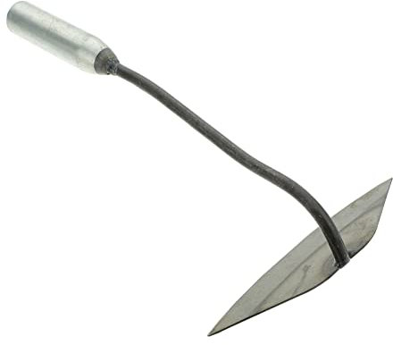 DOITOOL Kleine Hacke Gartenhacke Haushaltshacke Für Den Garten Handhacke Hacke Schaufel Behandelte Hacke Hackwerkzeug Für Pflanzhacke Haushaltsgeräte Handpflug Tragbar Unkrauthacke Eisen