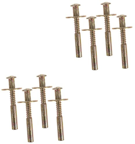 DOITOOL Trompetenzubehör 8 Stück Federriegel Mini-Kolben Mini-Zubehör Metall-Fenstergitter-Kolbenriegel Federriegel Für Käfigtüren Fliegengitter Türriegel Federstift Fensterriegel