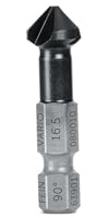 FEIN VARIO 90° Kegelsenker 16.5 mm (M8), hoher Materialfestigkeit, geeignet für unlegierte und legierte Stähle, Aluminium, Messing
