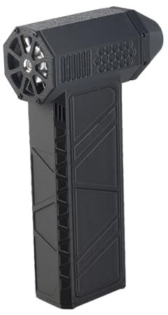 Elektrischer Luftstaubsauger, 130.000 U/min, Druckluft Staubsauger, USB C, 15 W PD QC, Schnellladung, 5.600 MAh, Geschwindigkeitsverstellbar, Strahl Trockengebläse für Auto,