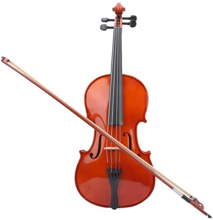 16-Zoll-Viola-Anf?nger mit Bogenetui, Saiteninstrument aus Fichtenholz f¨¹r Musikliebhaber, Studenten oder Anf?nger-Set