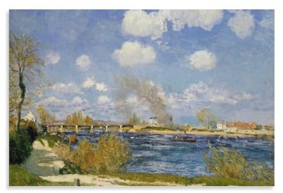 Alfred Sisley Wandkunst, Bougival-Poster, Impressionismus, berühmtes Ölgemälde, Leinwand, Wandkunstdrucke, Poster, Foto, Gemälde, Poster, Raumdekoration, 40 x 60 cm