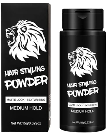 Duroecsain Polvere per lo styling dei capelli,Polvere per capelli per gli uomini,Polvere testurizzante per capelli | Polvere volumizzante a lunga durata per capelli, polvere per lo styling della linea