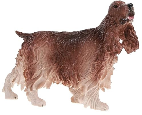 LALADEFIEE Kunststoff Hundefigur Kleine Realistische Hundefiguren Spielzeug Tierfiguren Dekoration Ornament Für Kinderzimmer Garten