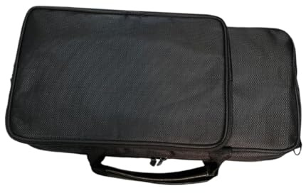 Oshhni B Flat Klarinettenkoffer, Tragbarer Klarinetten Gigbag für Bühnenübungen, Konzerte