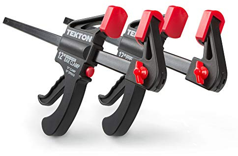TEKTON 12 Inch Ratchet Bar Clamp / 18 Inch Spreader Set, 2-Piece | CLP51512