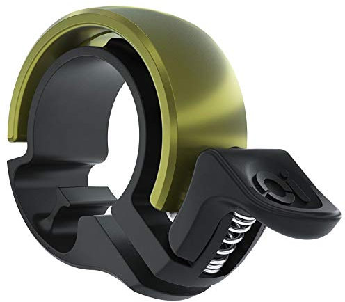 Knog Oi Classic Fahrradklingel Oliv/schwarz Durchmesser S | 22,2mm 2022 Fahrradhupe