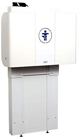 Höhenverstellbarer Lift HIIWI + Wickeltisch KAWAQ White von Timkid