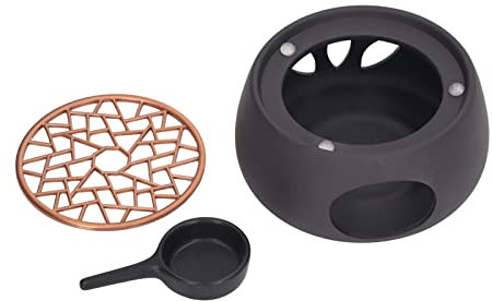 Tea Light Warmer, Ceramic Teapot Warmer for Restaurant, Coffee and Milk Heating - Elegant Warmers for Cafes, Tea Houses, and Home Use