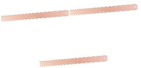 Toyvian 3stücke Fingerboard Höhenmesser Aus Präzisionswerkzeug Für Gitarren-setup Nivelliert Bund Und Hals Geeignet Gitarre Bass Akustikgitarre