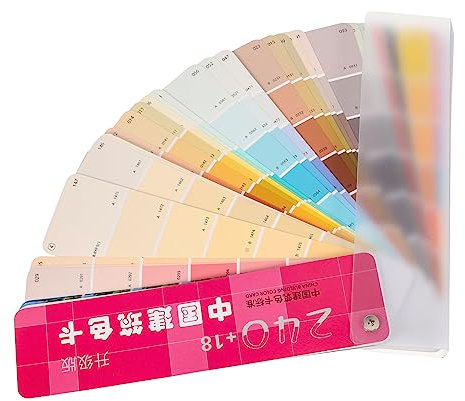 HOLIDYOYO Carte Per Confronto Colori Strumento Pittura Vernice Schede Abbinamento Colori Multiuso Materiale Disegno Leggero Portatile