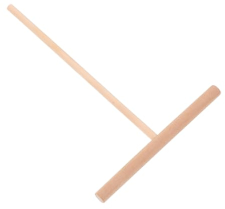 Cabilock Épandeur Pâte à Crêpes En Bois t Manche Ergonomique, Ustensile La Cuisine Bois Pour Crêperie, Cuisson Facile Et Répartition Uniforme Pâte
