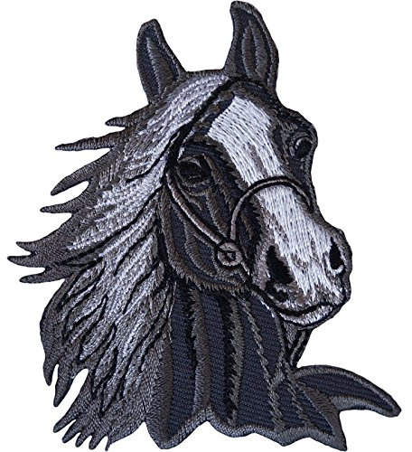 Pferd Patch Embroidered Badge Eisen mit Pony Reiten Equestrian T-Shirt Applikation