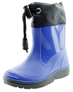 Beck Mixte enfant Basic 849 Bottes bottines de pluie, Bleu, 20 EU