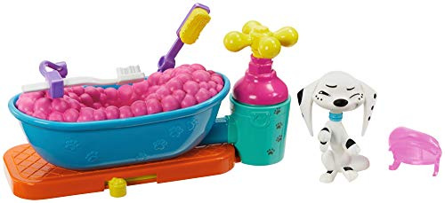 Mattel GBM47 Disney Das Haus der 101 Dalmatiner Bürstenbad, Mehrfarbig