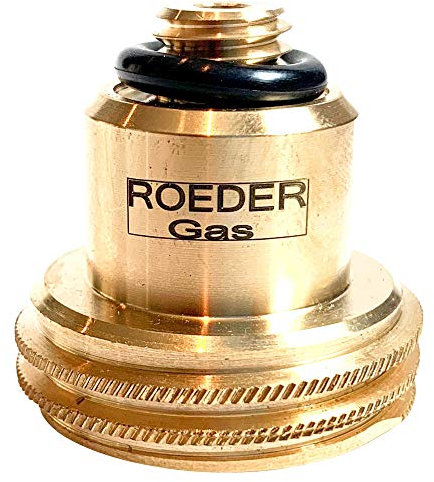 ROEDER-GAS LPG Adapter M14 ACME Tankadapter kurz für Gas