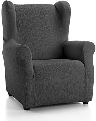 Martina Home Emilia Bezug für Ohrensessel Ohrensessel Sillón Orejero anthrazit