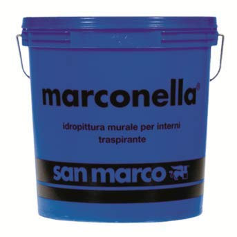 Pittura per interni Traspirante San marco 14 L Bianco