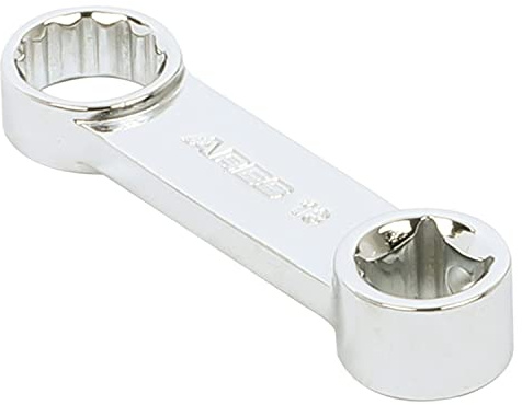 ARES 43028 13mm 12-Point Box End Torque Adapter Extension - 3/8-In Drive | 2-In Extension for Torquing in Hard-to-Reach Places; Chrome Vanadium Steel