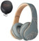 PowerLocus Kabellose Kopfhörer Over Ear, Kopfhörer Bluetooth mit Mikrofon, Faltbar, weiche Ohrpolster Hi-Fi-Stereo-Bass, Headset Kabellos und Kabel-Modus für Kinder/Erwachsene/TV/PC/Home Office