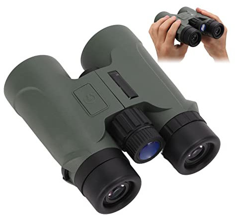 CCYLEZ Fernglas Entfernungsmesser, Entfernungsmesser Fernglas für die Jagd, Antibeschlag Handfernglas mit Farbtreue