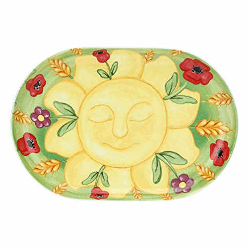 THUN - Fantastische ovale Sommerplatte, groß