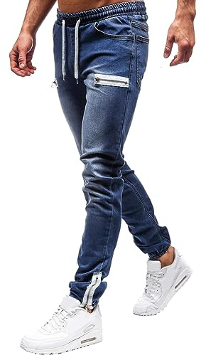 NOAGENJT Mens Jeans 38 Waist 28 Leg Stretch for Men UK Regular Fit Ripped White Flared Kids Work Trousers Knee Pads Black and Red
