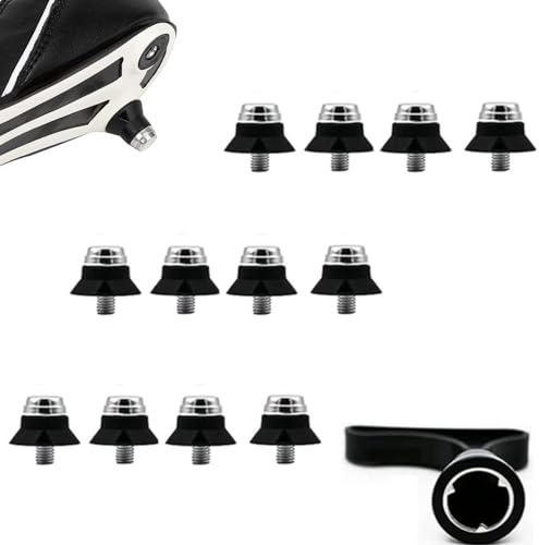 Crampons de football CuiCanfla Capuchons vis pour chaussures de football avec capuchon en aluminium 12 pices avec cle vis