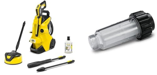 Kärcher Hochdruckreiniger K 4 Power Control Home: Clevere App-Unterstützung - die passende Lösung für stärkere Verschmutzungen - inkl. Home-Kit mit Flächenreiniger & Wasserfilter
