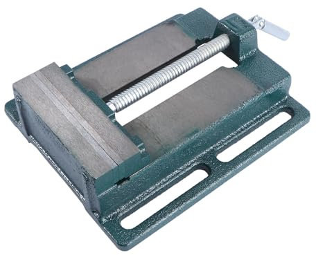 Gadpiparty Gusseisen-bohrmaschinen-schraubstock Für Metallbearbeitung Tischschraubstock Mit Sicherem Halt Und Einfacher Handhabung Für Präzises Bohren Und Fräsen