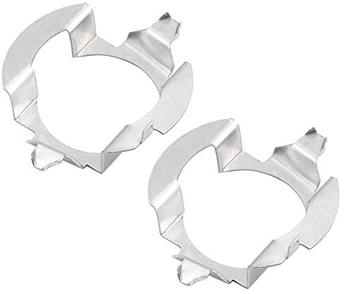 2Pcs H7 LED Auto Scheinwerfer Birne Adapter Basis Retainer Halter für H7 LED Adapter Halter H7 LED Adapter Halter Metall