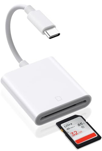 AXFEE Lettore di Schede SD, Adattatore da USB C a SD/Micro SD/USB 3.0, Lettore di Schede di Memoria TF Compatibile con Dispositivi di Tipo C Come Samsung, Huawei, MacBook, laptop, Tablet