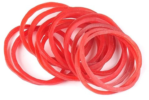 Lurrose 500g Elastic Rubber Bands Vegetable Stretchable Bands for Home Office Kitchen Pack about Heavy Duty Assorted