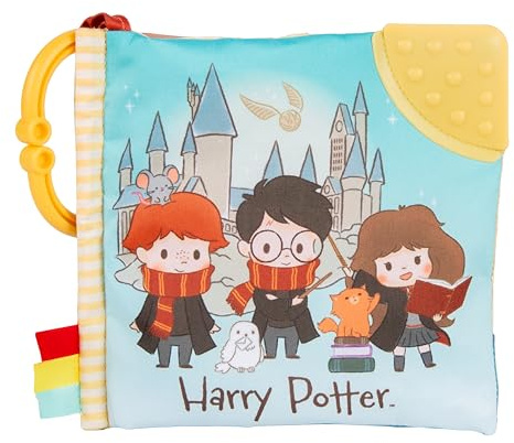 Kids Preferred Harry Potter Soft Book with Toy, Teether, and Crinkle, 5 Inches