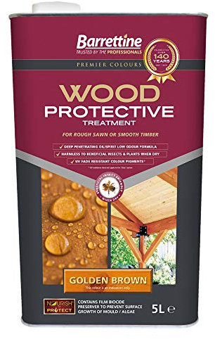 5 L Wood Protective Treatment Golden Brown