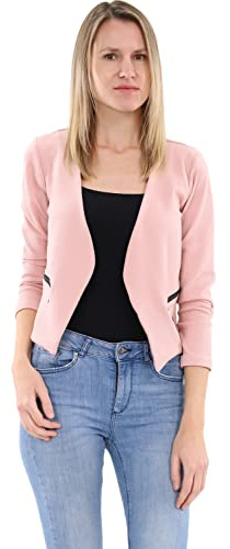 Malito Basic look kavaj med dragkedja kostym 6040 dam